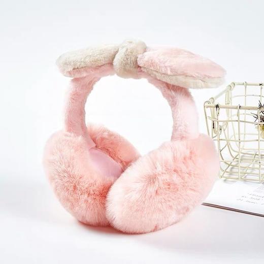 【享冬日温暖】冬季耳罩护耳捂女士毛绒耳套学生保暖耳罩可折叠居家日用 商品图8