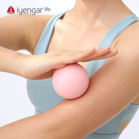 艾扬格 Life  筋膜球 斜方肌消除瑜伽肌肉放松颈椎按摩 瑜伽 小球