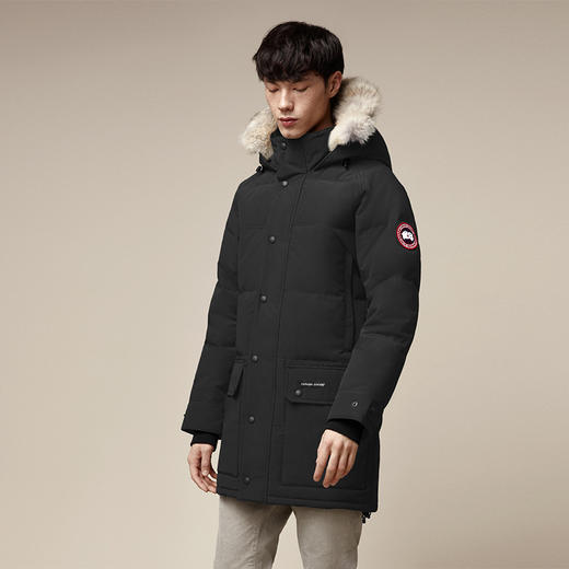 20秋冬新品canadagoose加拿大鹅大鹅连帽黑色深蓝色男士羽绒服2580ma