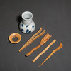 手绘山茶花茶道六君子百搭花插花器 商品缩略图6