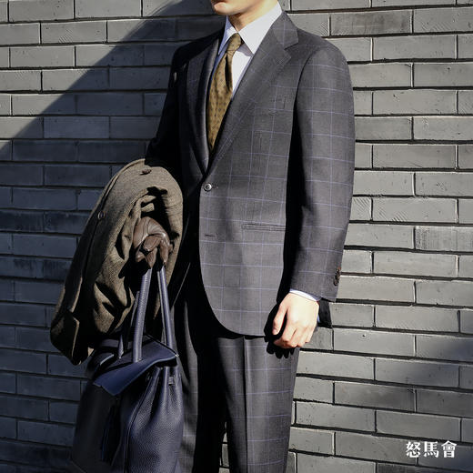 Hardy Minnis QZ² Super 150's 澳洲美丽诺羊毛全麻衬套装 商品图4