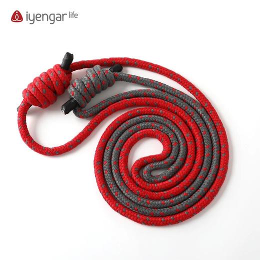 艾扬格Life 升级版 瑜伽 墙绳 上长 红色 下短 灰色 普纳总院标准 商品图6