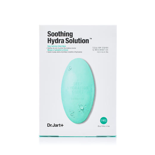 蒂佳婷DR.JART 韩国绿药丸锁湿舒护面膜 5片 商品图0