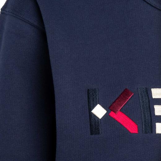 KENZO 高田贤三 女士彩色logo徽标印花长袖卫衣 FA62SW8204MO 商品图1
