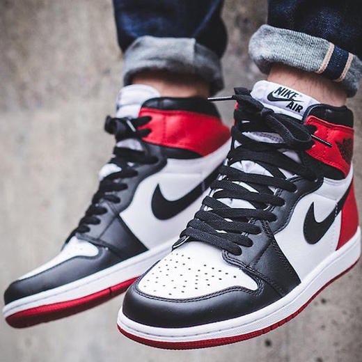 (年末特价)男女 aj1 retro black toe (2016)黑脚趾