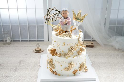 白色寿款抱猫老奶奶（图片为单层8+6双层）可以做单层 商品图0