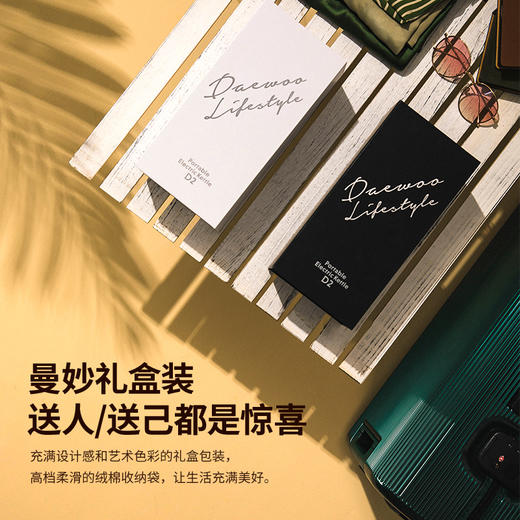 DAEWOO/大宇 D2电热烧水杯家用全自动迷你旅行保温一体式杯升级版 商品图1
