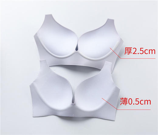 【收副乳聚拢文胸罩】厚薄款聚拢调整型文胸性感收副乳蕾丝胸罩无钢圈四排扣 商品图8