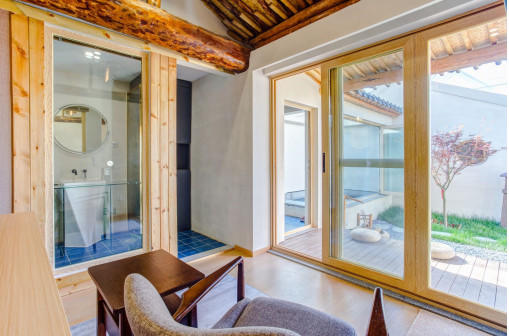 【北京延庆】蒲里日记丨带私汤的田园乡村度假屋，一栋自然山水中轻奢型的度假民宿【BW】 商品图6