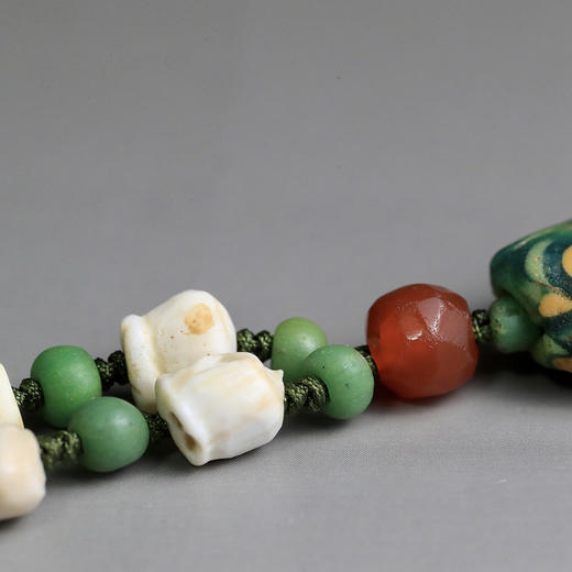 伊朗高古砗磲+琉璃项链 商品图5