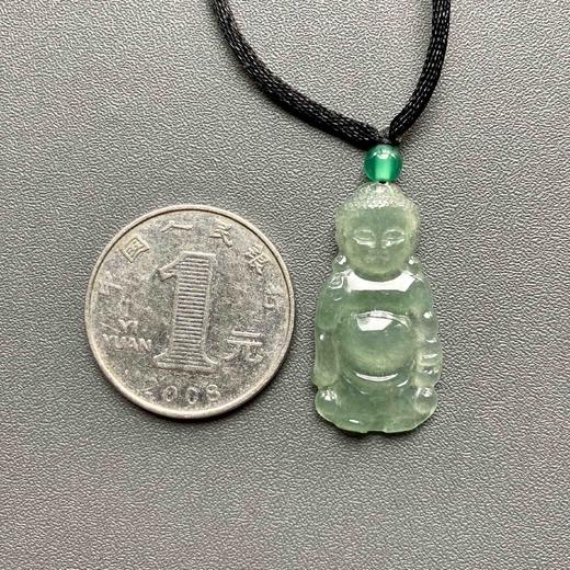 冰种淡晴水翡翠阿弥陀佛 商品图5