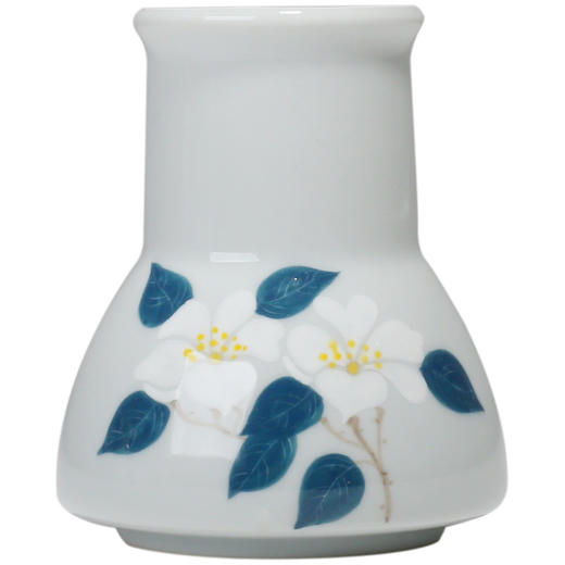 手绘山茶花茶道六君子百搭花插花器 商品图4
