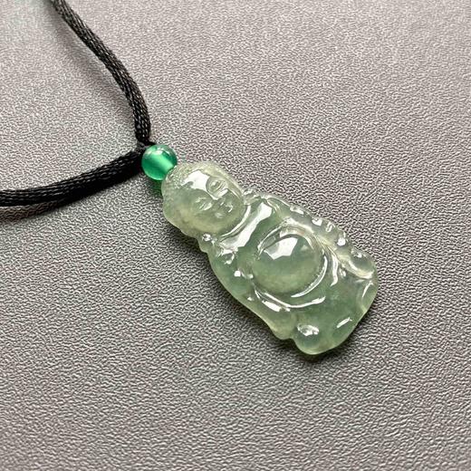 冰种淡晴水翡翠阿弥陀佛 商品图3