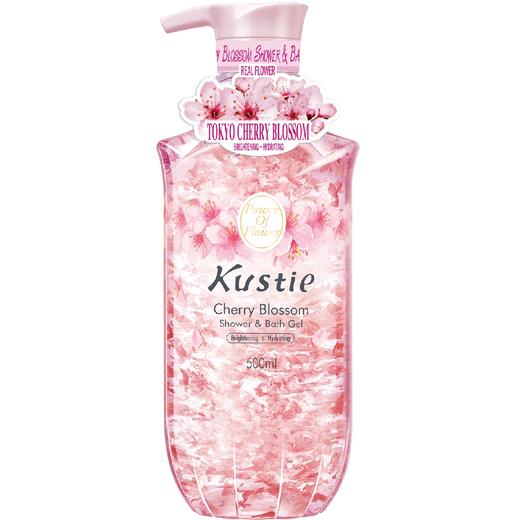 蔻斯汀 KUSTIE 樱花花瓣沐浴露(泵装) 500毫升  商品图0