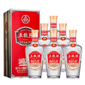 【长期有货】五粮陈C6 浓香型52度白酒 整箱6瓶*500ml包邮