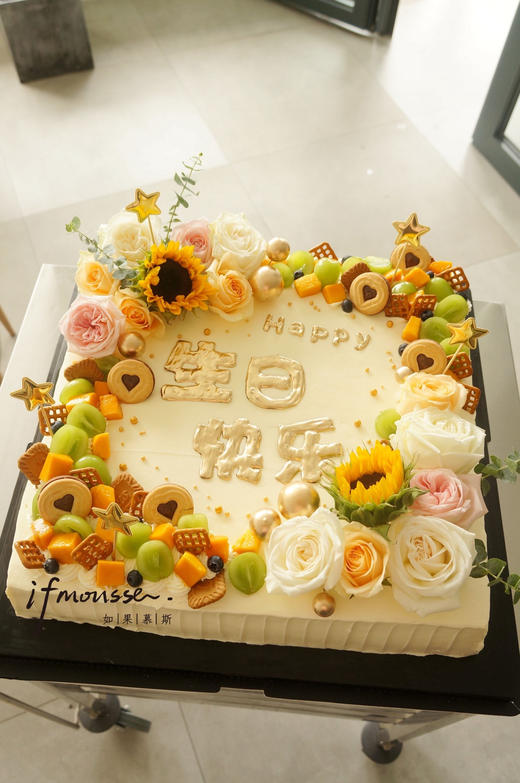 「切块」聚会高性价比方形蛋糕 跨年 决算专用 大尺寸 商品图5