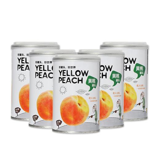 桃夫子黄桃罐头425g*5罐 商品图3