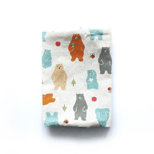 HUJI祤集A6书衣插画苹果白熊 商品图2