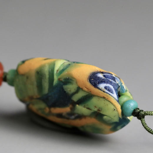 伊朗高古砗磲+琉璃项链 商品图3