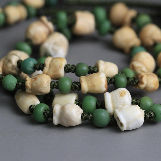 伊朗高古砗磲+琉璃项链 商品图4