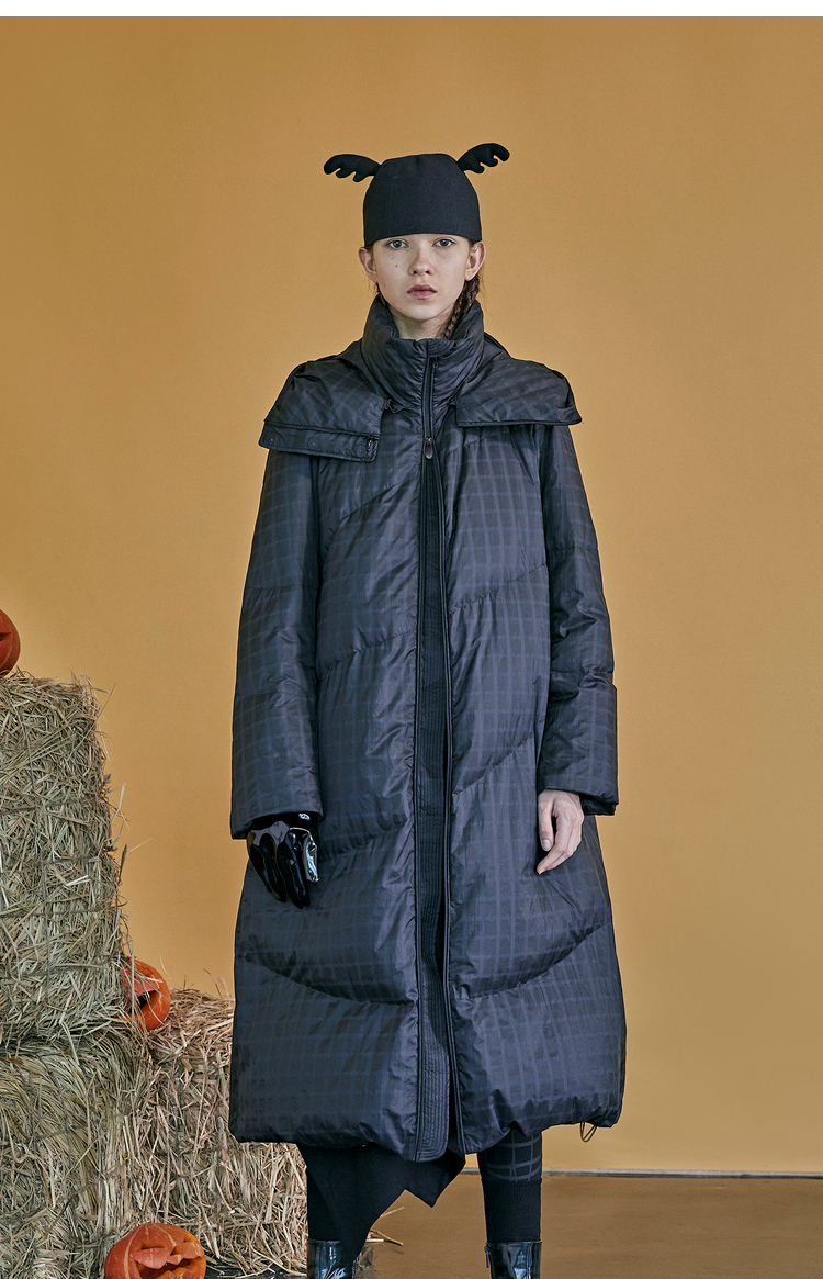 日着原创设计2020冬季新款羽绒服