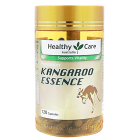 【跨境】healthy care袋鼠精胶囊120粒（新老包装随机发货）