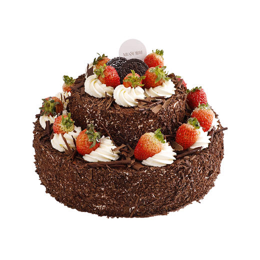 寻味黑森林blackforestcake水果巧克力奶油蛋糕