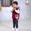 棉果果冬季男童格布连帽棉马夹M412171720646 商品缩略图0