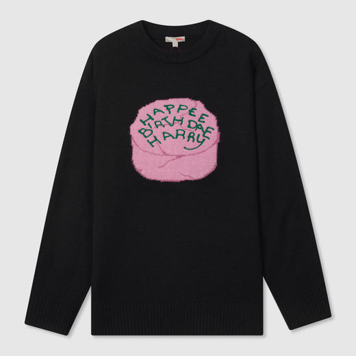 SPAO Eland （（哈利·波特）生日快乐毛衣（黑色）_SPMAA4VC11）JPY带授权招加盟代理 商品图2
