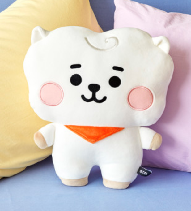 韩国 可爱Line Friends BT21 RJ BABY拥抱我靠垫JPY带授权招加盟代理
