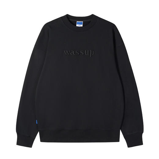 WASSUP基础刺绣圆领卫衣 商品图7