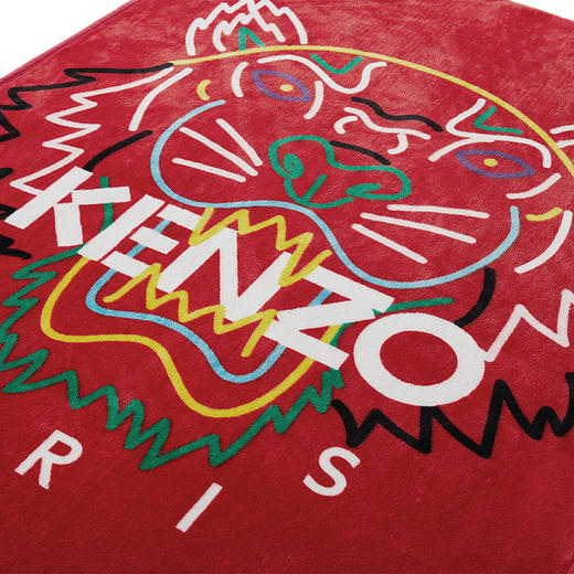 KRT-016S 炫彩虎头毯（红） 商品图4