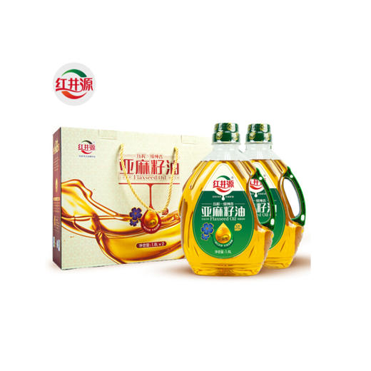 红井源胡麻籽油1.8L*2 商品图0