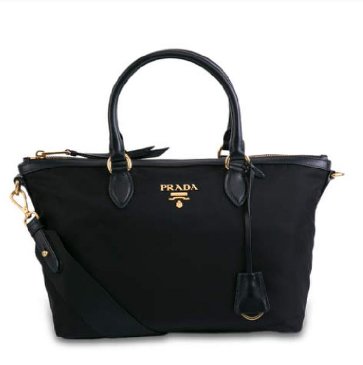 奥莱[PRADA]手提袋和斜挎包1BA104 NERO TESSUTO SOFTJPY带授权招加盟代理