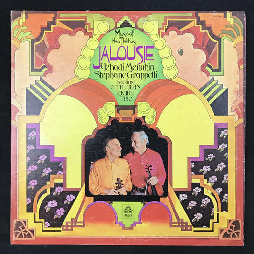 LP黑胶唱片 三十年代的音乐《嫉妒》 收录盖德、克恩、罗杰斯等作曲家作品 小提琴：耶胡迪·梅纽因 钢琴：史提芬·格拉佩利 商品图0