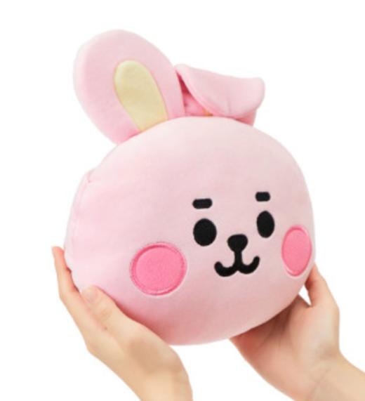 韩国 可爱Line Friends BT21 COOKY婴儿平脸垫JPY带授权招加盟代理 商品图1