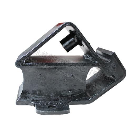 新款豪沃前支架/斯太尔D70发动机380马力发动机支架/新豪沃发动机前支架/新款豪沃发动机前胶垫/新款豪沃前机爪垫/新款豪沃前机脚胶（单价=1个，6个=1箱） 商品图3