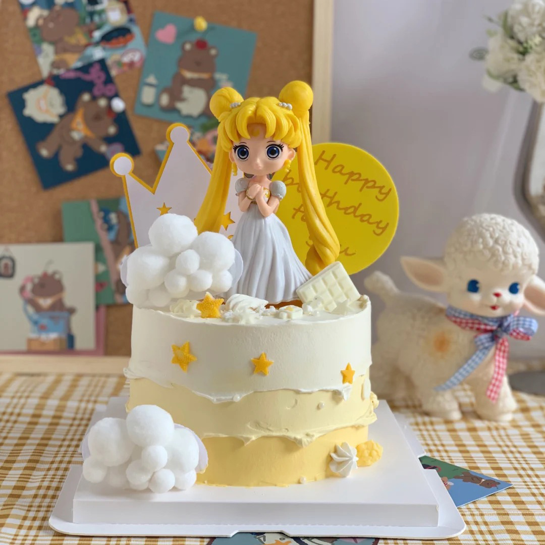 【美少女战士】-生日蛋糕/女孩儿童蛋糕