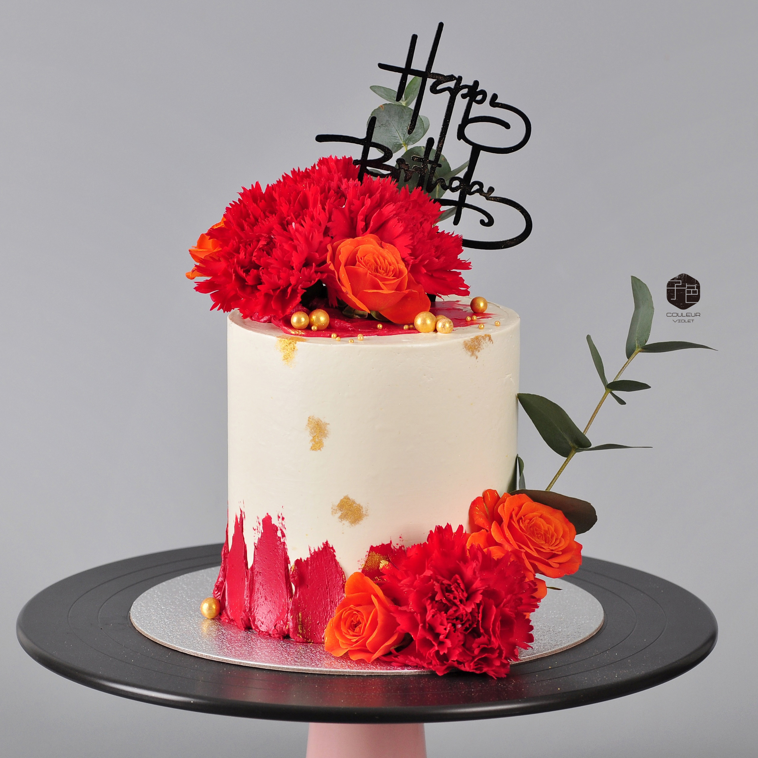 Couleur Violet 自然花系挚爱乳酪霜蛋糕【特高款】