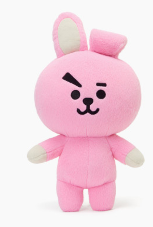 韩国 Line Friends可爱 公仔 BT21 COOKY站立娃娃JPY带授权招加盟代理