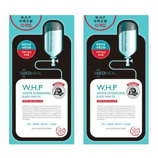 美迪惠尔Mediheal WHP保湿竹炭黑面膜EX（5片起）Olive YoungJPY带授权招加盟代理 商品图2