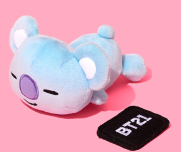 韩国 Line Friends可爱 公仔 BT21 KOYA磁铁躺娃娃套装JPY带授权招加盟代理