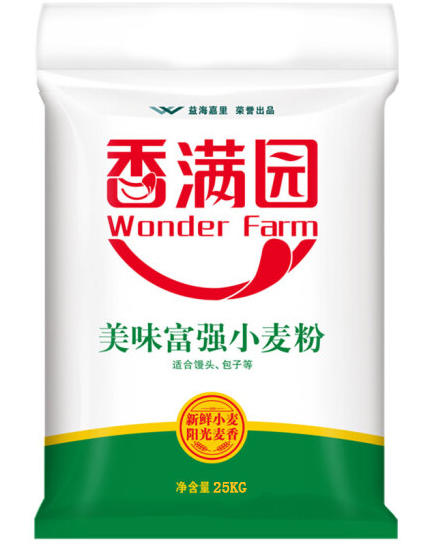 【79.9元/袋】香满园美味富强小麦粉50斤(010070) 商品图0