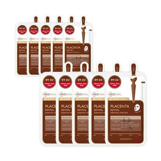 美迪惠尔Medihea棕色胎盘素鱼子酱营养精华面膜REX Olive YoungJPY带授权招加盟代理 商品图1