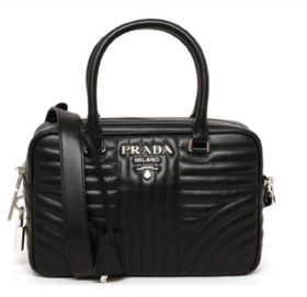 奥莱[PRADA]图手提袋和斜背包1BB113 NERO SOFT CALF IMPUNJPY带授权招加盟代理