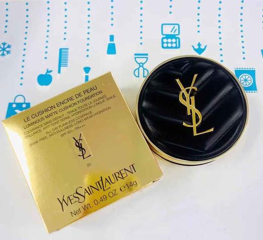 YSL 奢华恒久皮革气垫#B10/#B20（738675）（738651）（738941）（738965） 商品图1