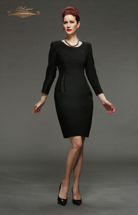 【断码】M/L/LC/XL/2XL/3XLYIQU |“雍容华贵”连身裙（神秘黑）P