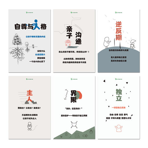 一切自独立而来海报幼儿园亚克力墙贴育儿海报墙画走廊装饰环创 商品图3