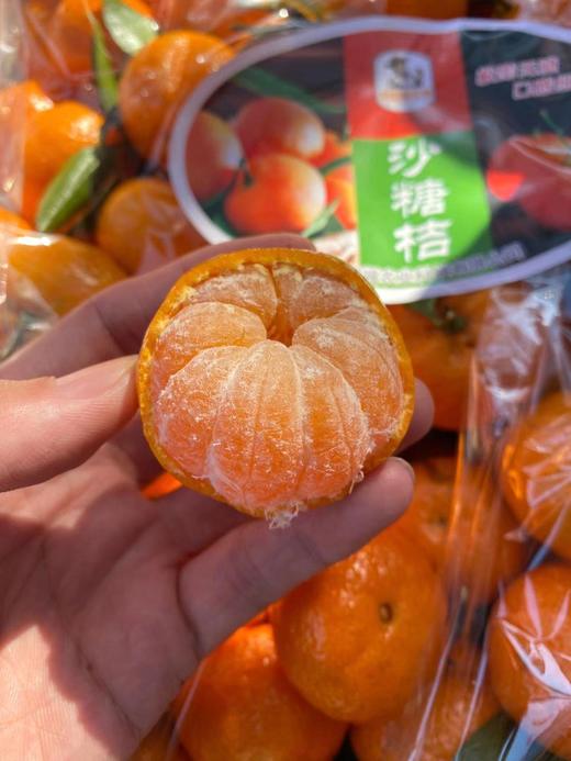 周六取货：【小筐砂糖橘】一筐毛重5.5斤左右，果肉爽脆，汁多！ 商品图2