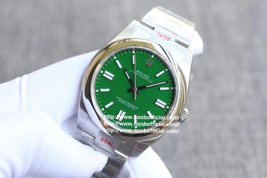 EW劳li士2020新款蚝式恒动型41系列m124300-0005，厚度12.mm，表径41mm，3230机芯，密底，男士腕表，自动机械机芯，精钢表带 商品图4